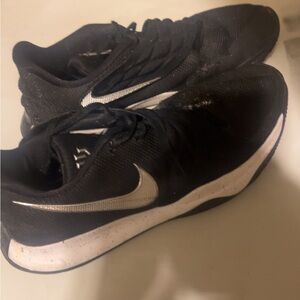 Nike Kyrie 2s Dual-Tone Black and White Athletic Shoes